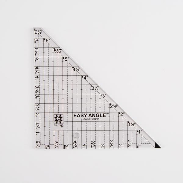 EZ Quilting Easy Angle Acrylic Template, 6.5-inch
