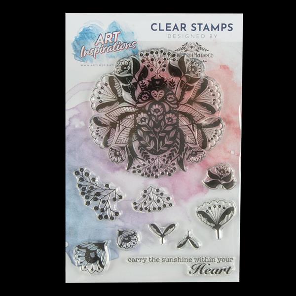 Art Inspirations with Wensdi Made A5 Stamp Set - Sunshine In My H - 655470