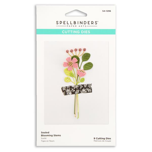 Spellbinders Sealed For Summer - Sealed Blooming Stems Die Set -  - 655891