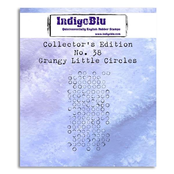 IndigoBlu Collectors Edition Stamp No. 38 - Grungy Little Circles - 656709
