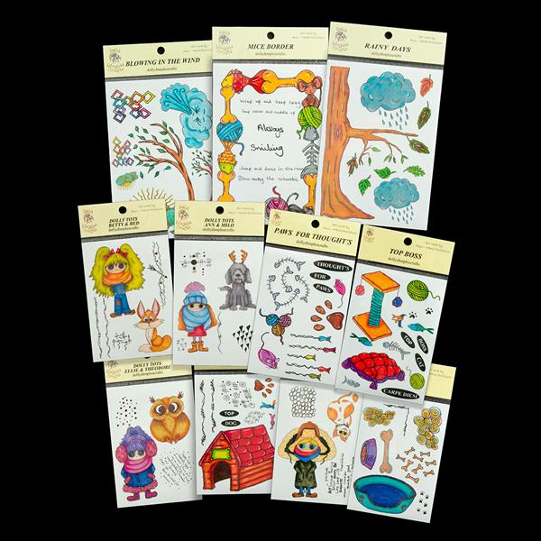 Dolly Dimples Dolly Tots Mega Stamp Collection - 657833