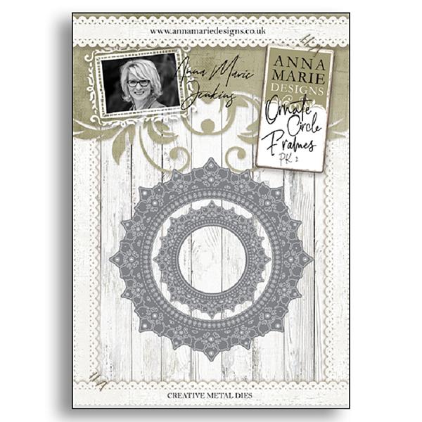 Anna Marie Designs Ornate Circle Frames Die Set - 2 Dies - 660773