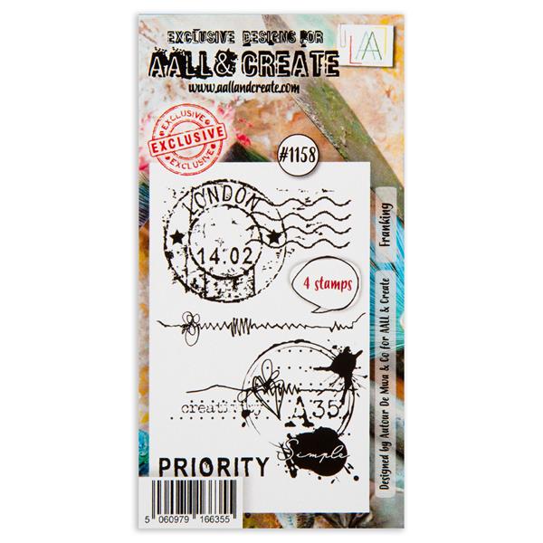 AALL & Create Autour De Mwa A8 Stamp Set - Franking - 4 Stamps - 667298