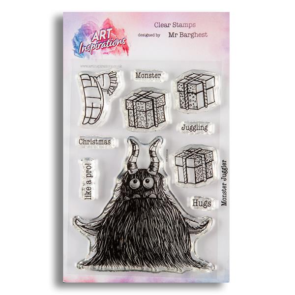 Art Inspirations with Mr Barghest A7 Stamp Set - Monster Juggler  - 668282