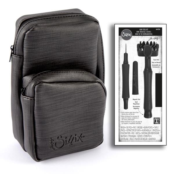 Sizzix Tim Holtz Black Storage Case & Shaping Kit - 668727