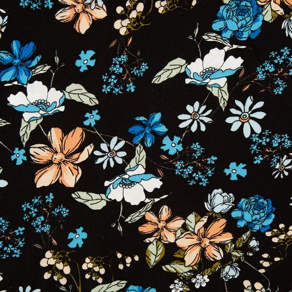 House of Alistair Secret Garden 100% Viscose Fabric - 150cm x 1m - 668915