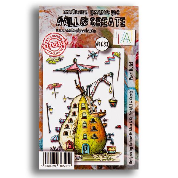 AALL & Create Autour de Mwa A7 Stamp Set - Pear Hotel - 669948