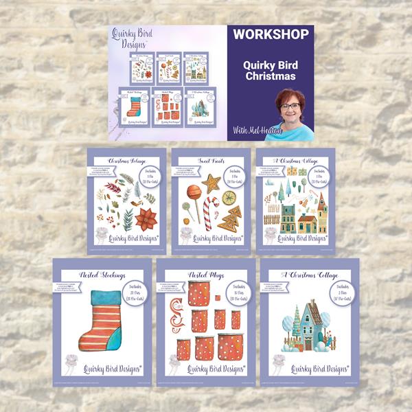 Quirky Bird A Quirky Christmas Die Collection & Education Class - - 687663