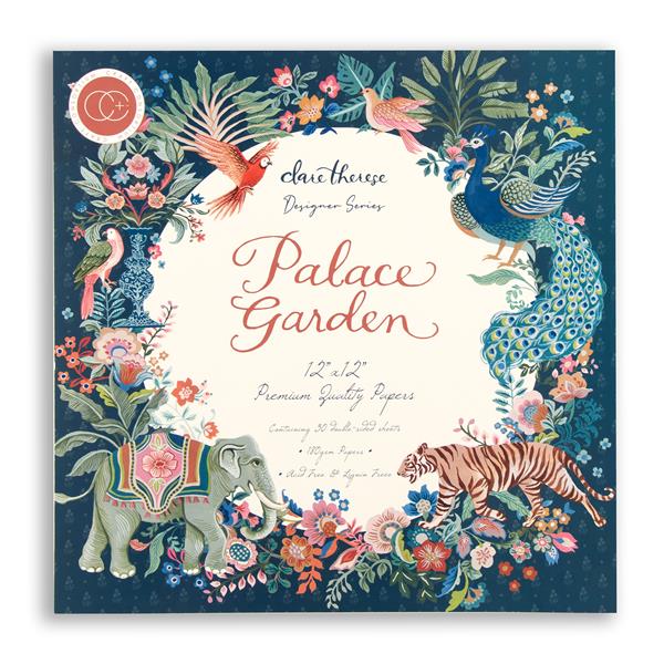 Craft Consortium Palace Garden 12x12" Paper Pad -  30 Double Side - 691626