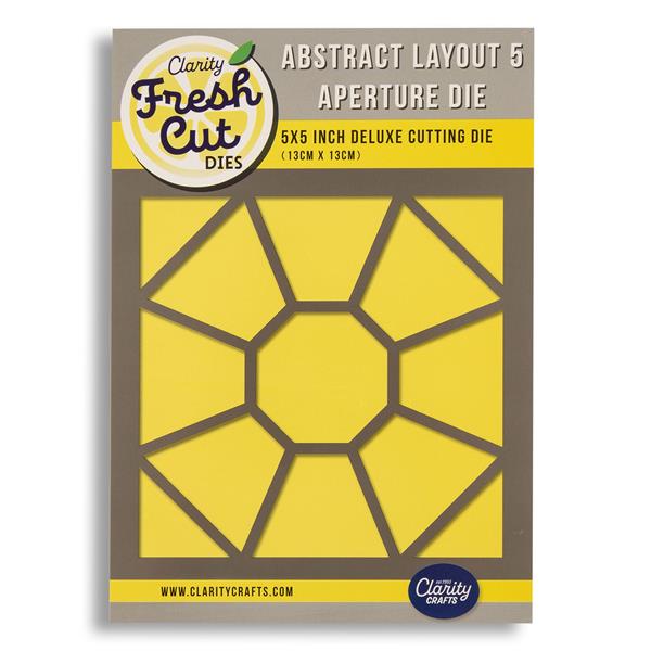 Clarity Fresh Cut Abstract Layout Die No.5 - 694378