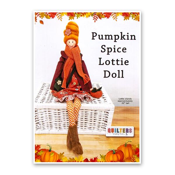 Quilter's Trading Post Pumpkin Spice Lottie Doll Pattern - 696680