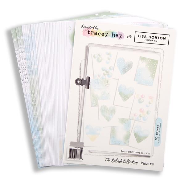 Lisa Horton Crafts A5 Papers - The Splash Collection by Tracey Hey