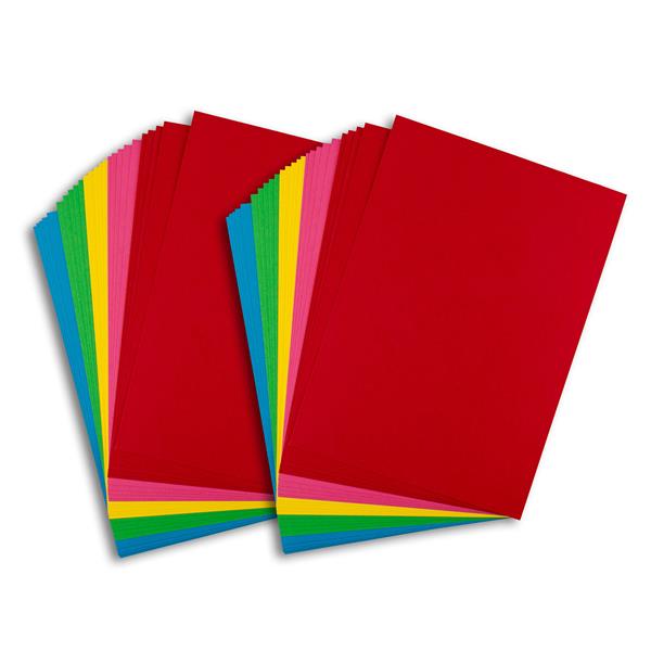 Dalton Manor 25 x A4 Brights Cardstock Collection Plus 25 Sheets  - 698800