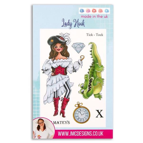 JMC Lady Hook A6 Stamps Set - 7 Stamps - 699726