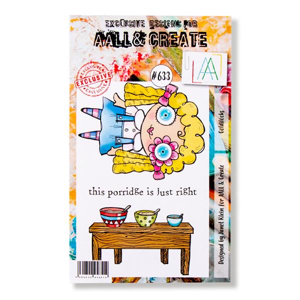 AALL & Create A7 Stamp Set - Goldilocks - 3 Stamps - 703302