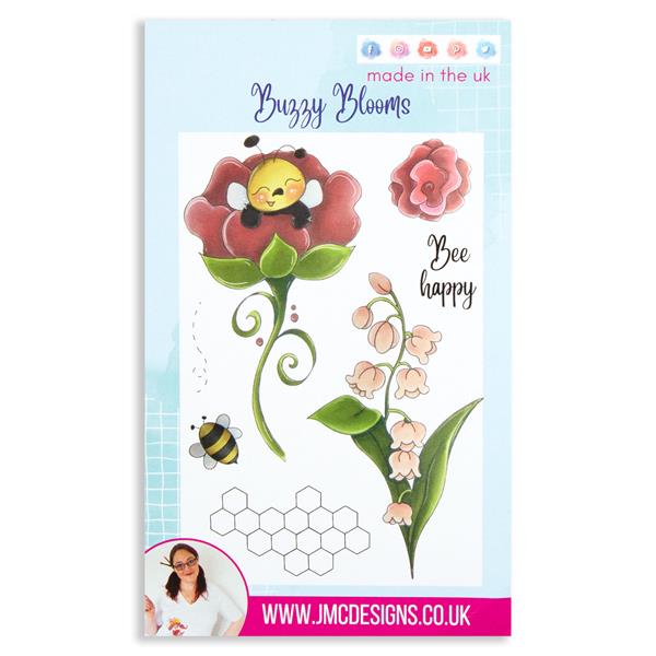 JMC Designs A6 Stamp Set - Buzzy Blooms - 704496
