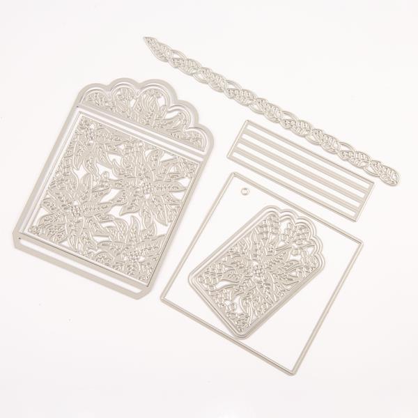 Sizzix Multi Level Textured Impressions Embossing Folder Fan Tiles by Jennifer Ogborn