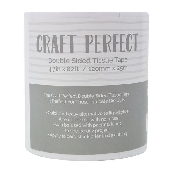 Two Different Size Double-Sided Adhesive Tape Set - Ideal for Metal Crafts  & Arts - Metal Embossing Academy