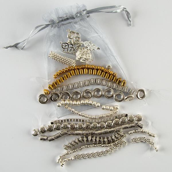 Aldridge Crafts Metal Beads Bundle - 713039