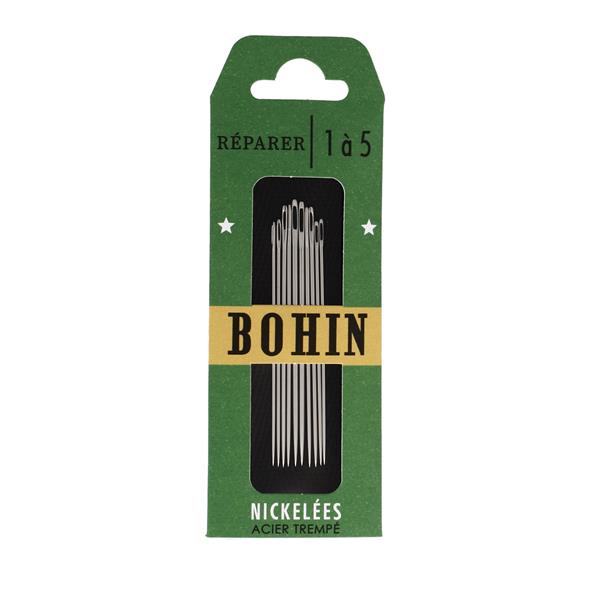 Bohin Green Vintage Darners Needles No. 1-5 - 717788