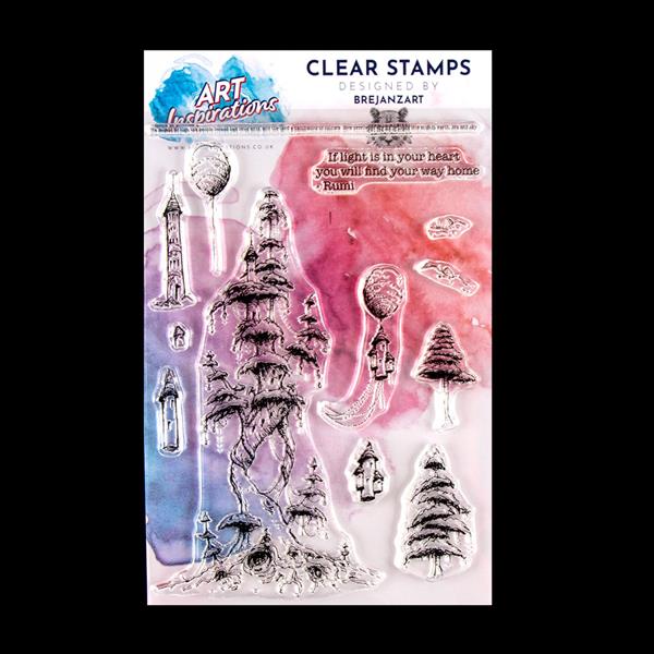 Art Inspirations with Brejanzart A5 Clear Stamp Set - Find Your W - 719493
