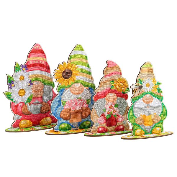 Crystal Art XL Buddies Set of 4- Gnome Family - 721507