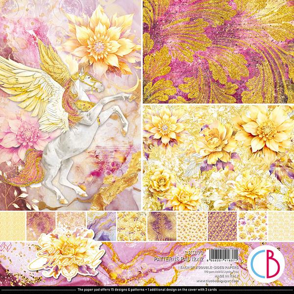 Ciao Bella Ethereal 12x12" Patterns Paper Pads - 8 Sheets - 722937