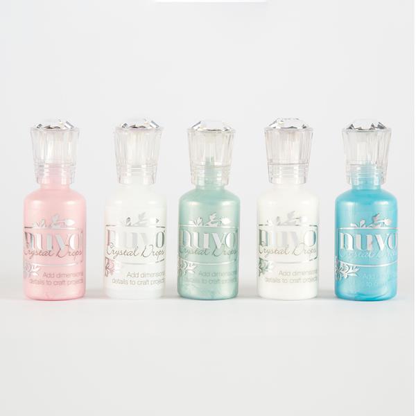 Tonic Studios Nuvo Crystal Drops - Green, Blue, Pink, White & Tur - 723776