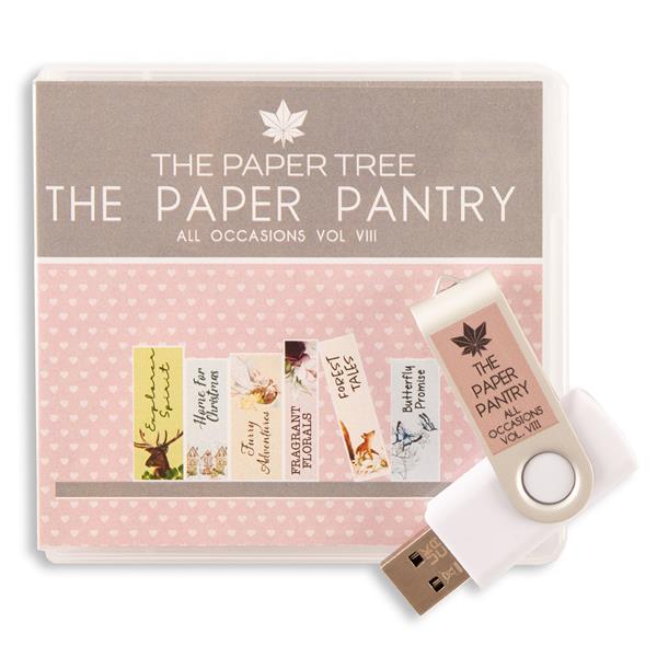 The Paper Boutique The Paper Pantry All Occasions Vol VIII USB - 724956