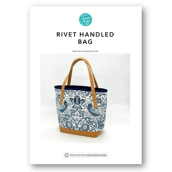 Natasha Makes Rivet Handled Bag Pattern - 725852