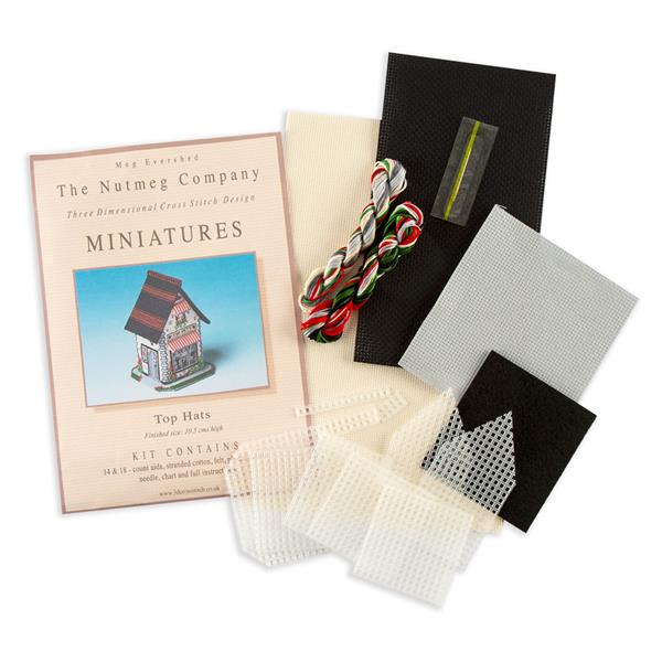 Nutmeg 3D Miniature Shop Cross Stitch Kit - 727548