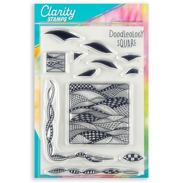 Clarity Crafts Cherry Green Doodleology A5 Stamp Set - Choose 1 - 730635