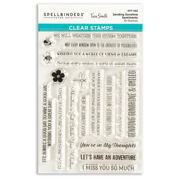 Spellbinders Windows with a View - Sending Sunshine Sentiments St - 731726