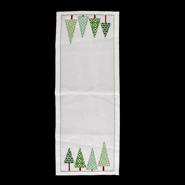 Permin Christmas Tree Table Runner Cross Stitch Kit  - 28x74cm - 732732