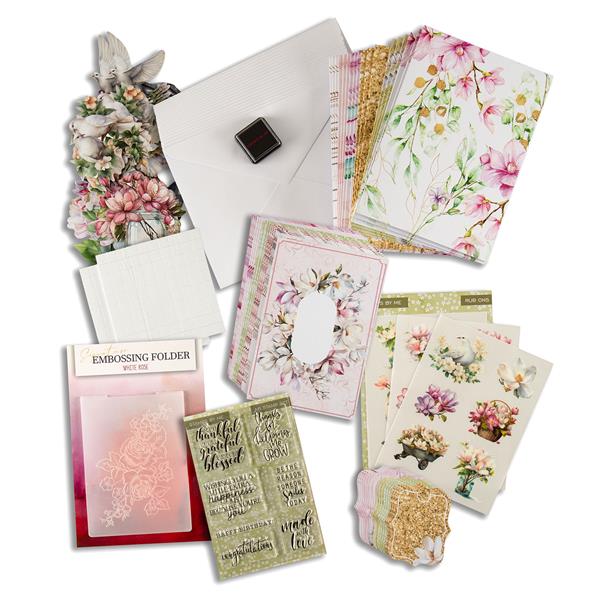 Stamps By Me Create A Card 150 Piece Magnolia Collection with Whi - 737424