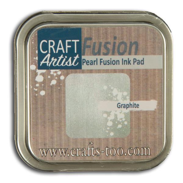 Craft Artist Pearl Fusion Ink Pad Phtalo Blue - Art of Craft