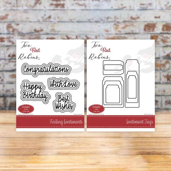 Two Red Robins Sentiments & Tags Bundle - 739686