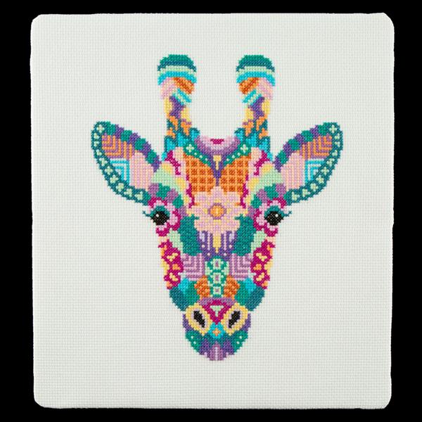 Meloca Designs Mandala Elephant Cross Stitch Kit