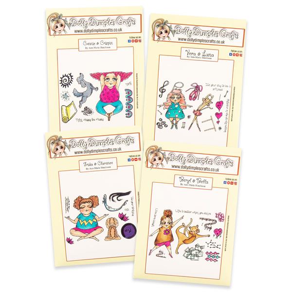 Kwan Crafts Best Friends Forever Hot Stuff Clear Stamps for Card Making  Decoration and DIY Scrapbooking – TopToy