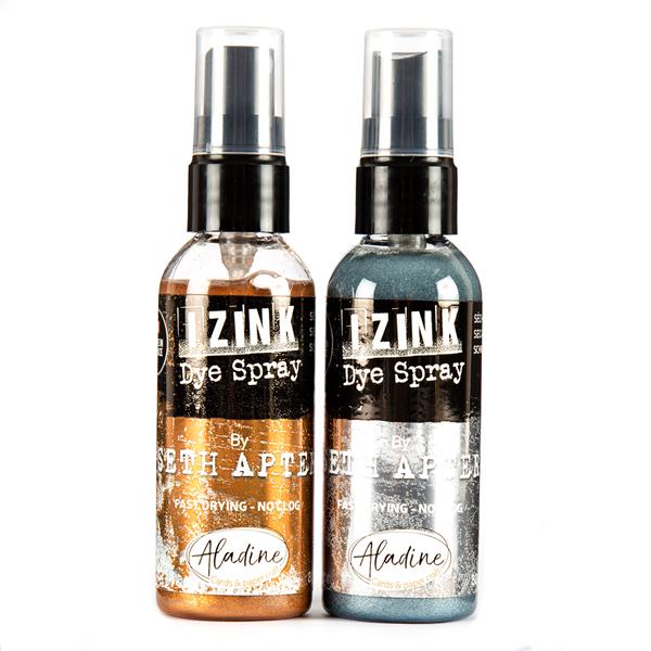 iZINK Autumn Metallic Spray Duo - Bronze & Silver - 745937