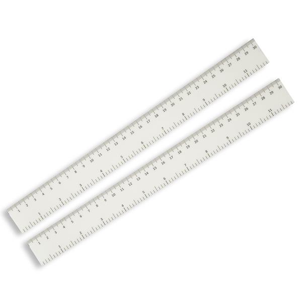 Kit 'N' Caboodle Set of 2 12" Flexible Magnetic Alignment Rulers - 747258