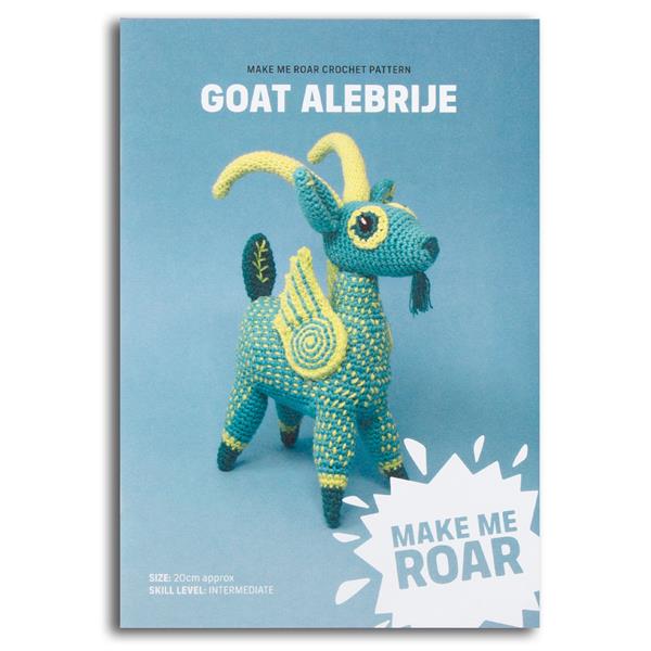 Make Me Roar Goat Alebrijes Crochet Pattern Booklet - 747674