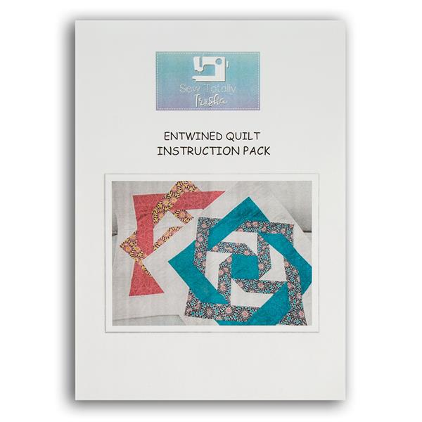 Sew Totally Trisha Entwined Patchwork Cushion Instruction Pack - 762917