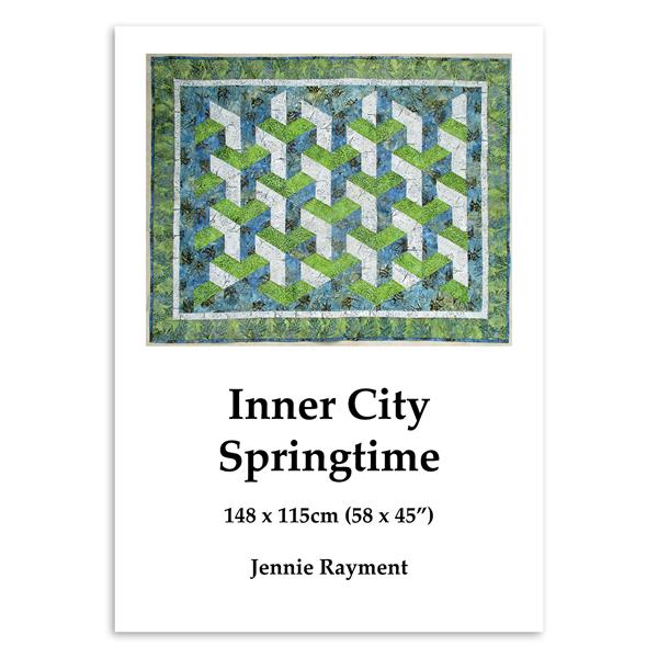 Inner City Springtime Quilt Pattern by Jennie Rayment - 763221