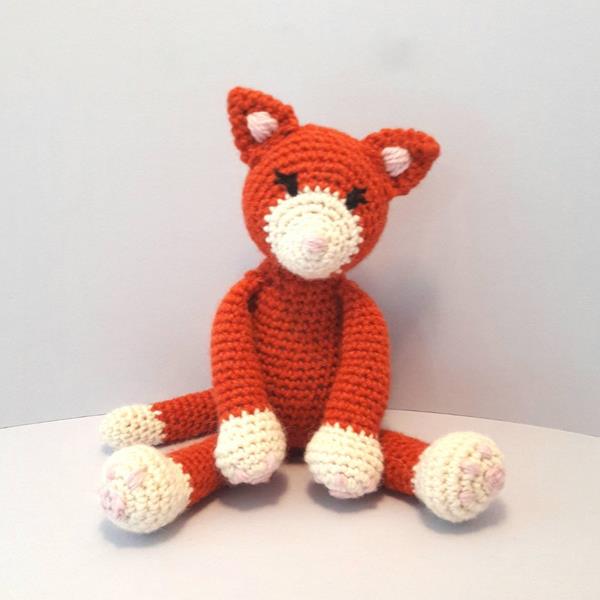 Wee Woolly Wonderfuls: Kitty Cat Crochet Kit - 764283
