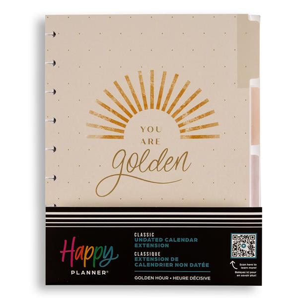 The Happy Planner Classic Extension Pack - Golden Hour - 764648