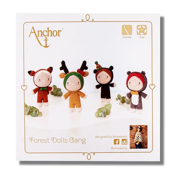 Anchor Creativa Forest Dolls Gang Crochet Kit - 765038
