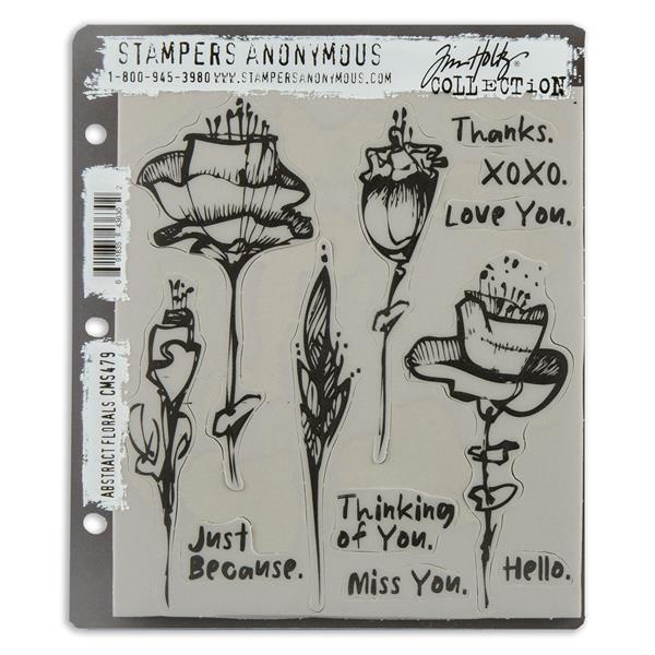 Stampers Anonymous Tim Holtz 7x8.5" Stamp Sets - 767722