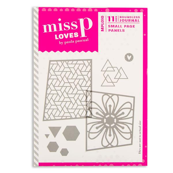 Miss P Loves Die Set 010 - Boundless Journal - Small Page Panels  - 767807