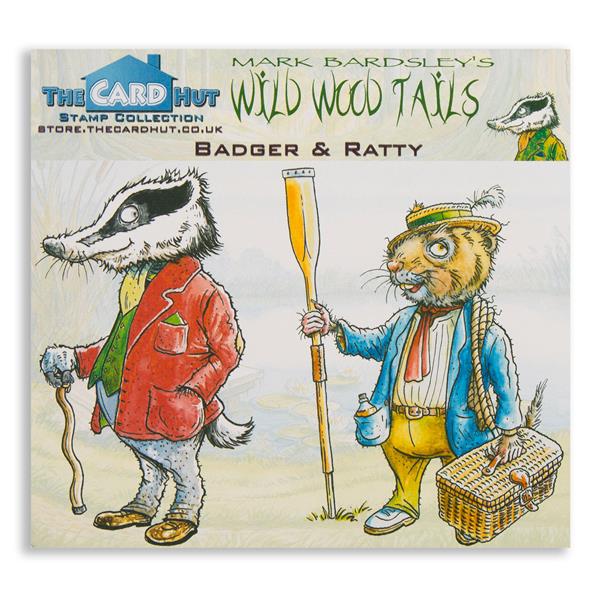 The Card Hut - Mark Bardsley Wild Wood Tails: Badger & Ratty - 2  - 770287